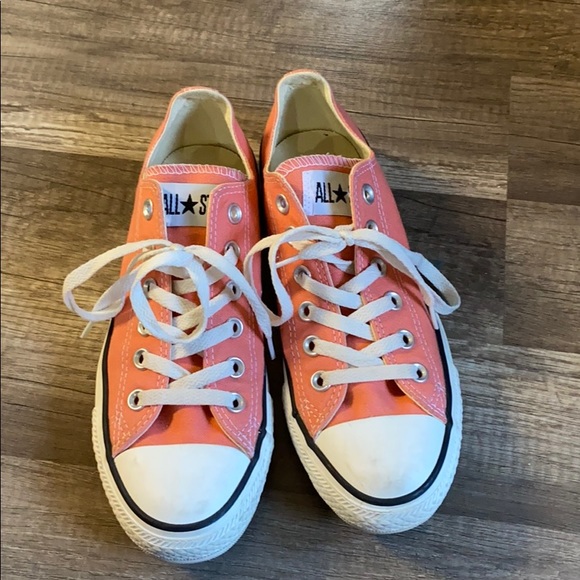 Converse Shoes - Peach Converse